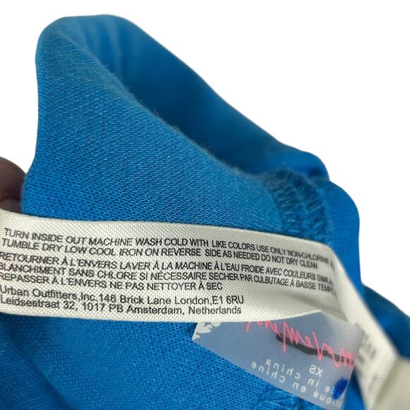 Free People Movement Blue Flare High Waisted Flurry Track Sweat Pants XS - Picture 6 of 6